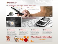 Novatelecom, ejemplo de web bajo Anternet